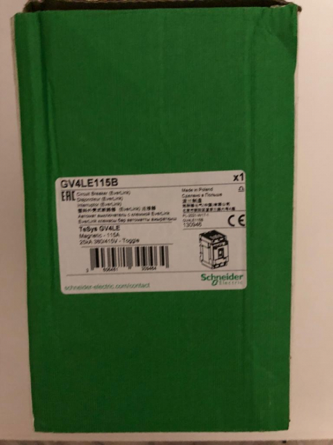 SCHNEIDER ELECTRIC GV4LE115B