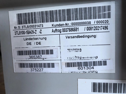 SIEMENS 3TL8100-1BA05