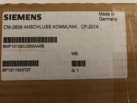 SIEMENS 6MF1013-2CJ30-0AA0