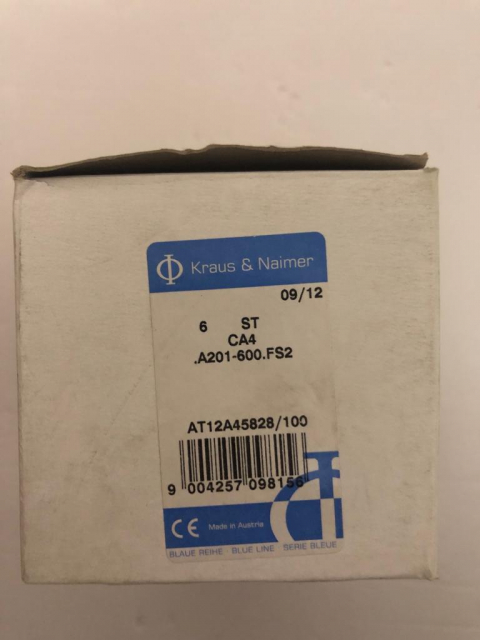 KRAUS & NAIMER CA4 A201-600 FS2