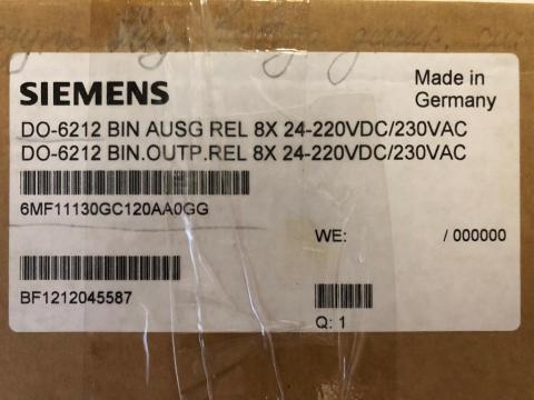 Siemens 6MF1113-0GC12-0AA0