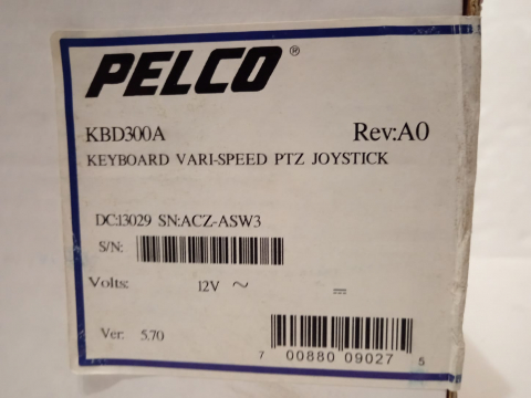 Pelco KBD300A