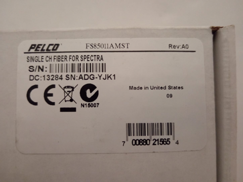PELCO FS85011AMST