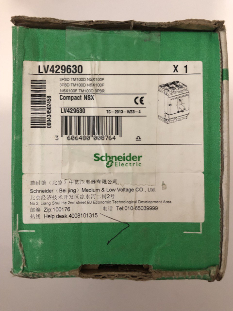 SCHNEIDER ELECTRIC LV429630