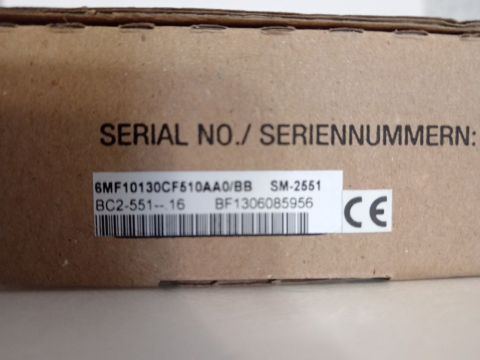 SIEMENS 6MF1013-0CF51-0AA0