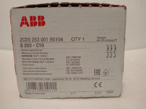 ABB 2CDS253001R0104