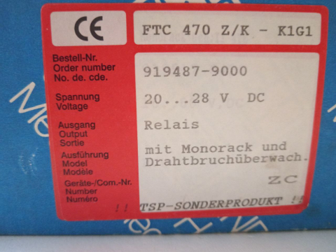 Transmitter FTC470Z/K