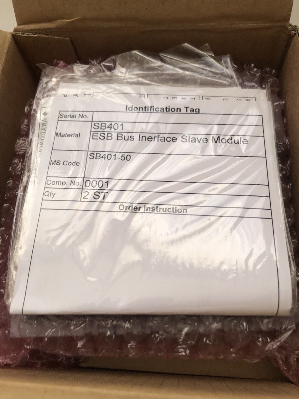 Yokogawa SB401-50 S1