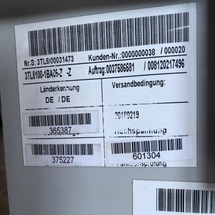 SIEMENS 3TL8100-1BA05