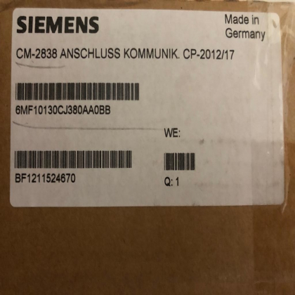 SIEMENS 6MF1013-0CJ38-0AA0
