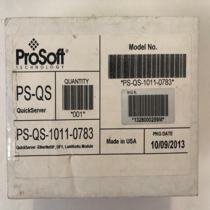 PROSOFT TECHNOLOGY PS-QS-1011-0783