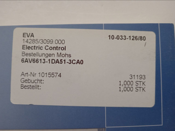 6AV6613-1DA51-3CA0