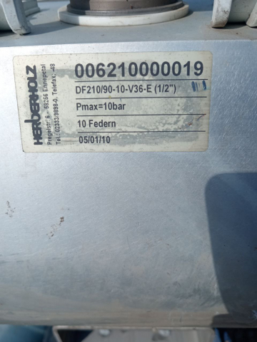 Двухпоршневой пневматический привод НERBЕRHOLZ